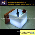 Bar Decorative Colorful Square LED Wine Ice Cooler